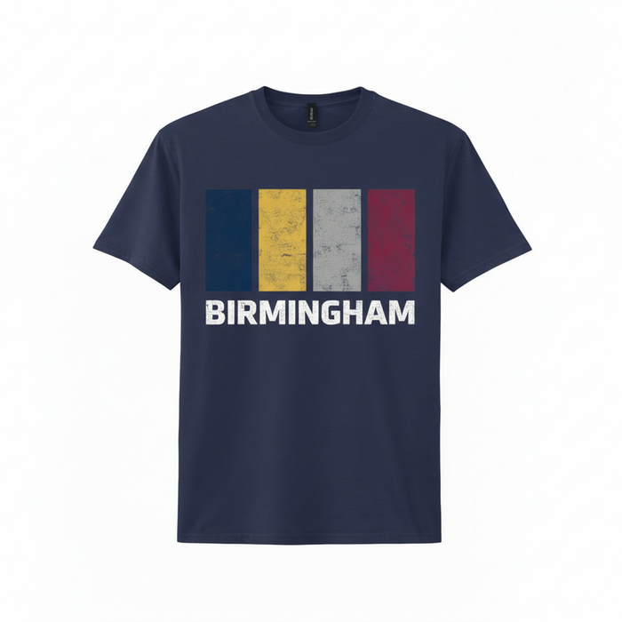 Birmingham - T-Shirt - Colour Block Design