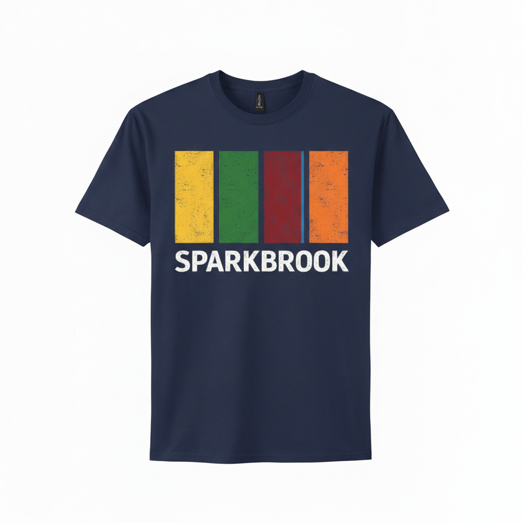 Sparkbrook - T-Shirt - Colour Block Design