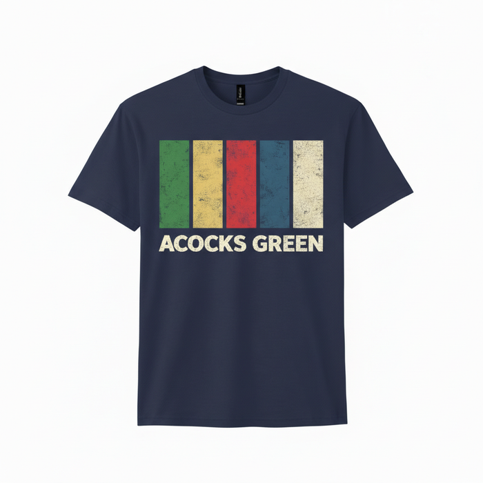 Acocks Green - T-Shirt - Colour Block Design
