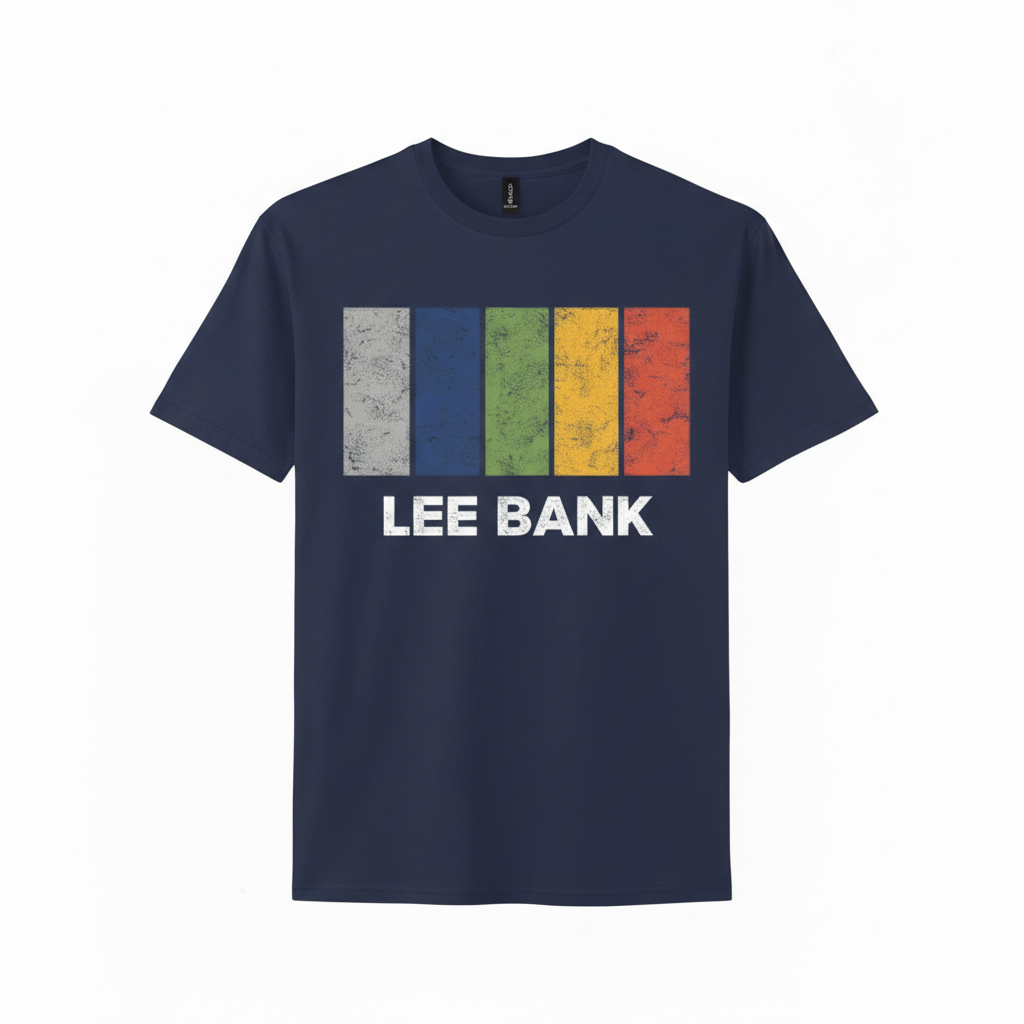 Lee Bank - T-Shirt - Colour Block Design