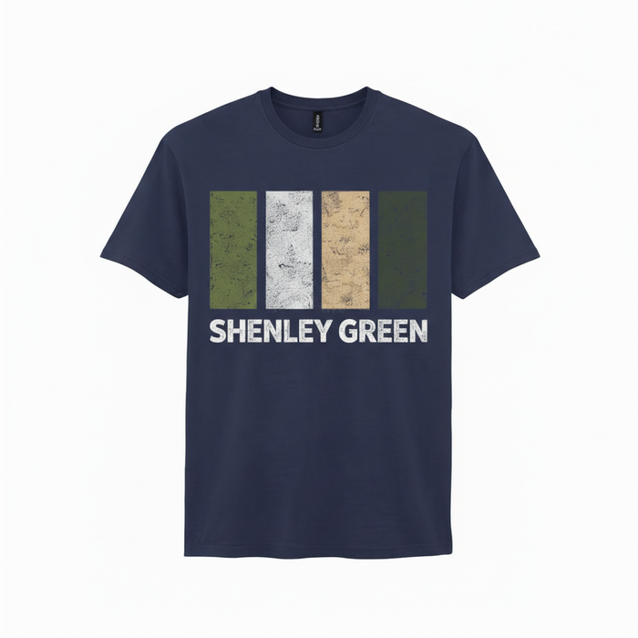 Shenley Green - T-Shirt - Colour Block Design