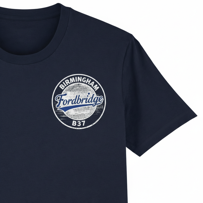 Fordbridge - T-Shirt - B37 Vintage Stamp Design