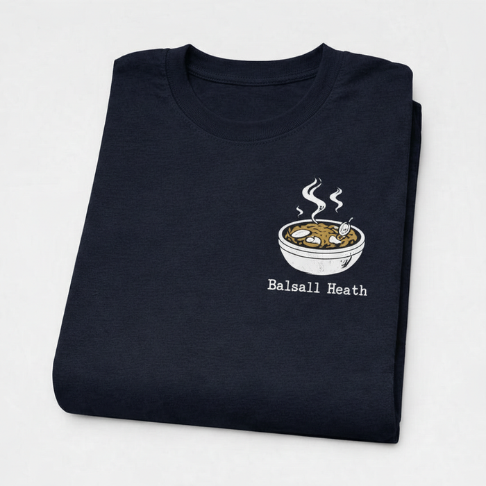 Balsall Heath - T-Shirt - Stylised Indie Design - Balti Bowl