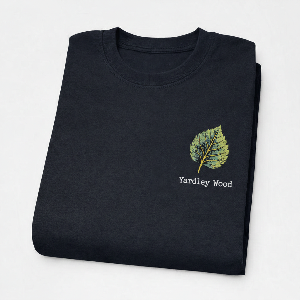 Yardley Wood - T-Shirt - Minimal Cool Design - Leaf