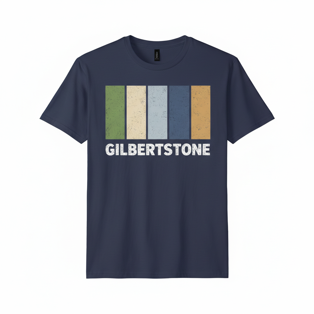 Gilbertstone - T-Shirt - Colour Block Design