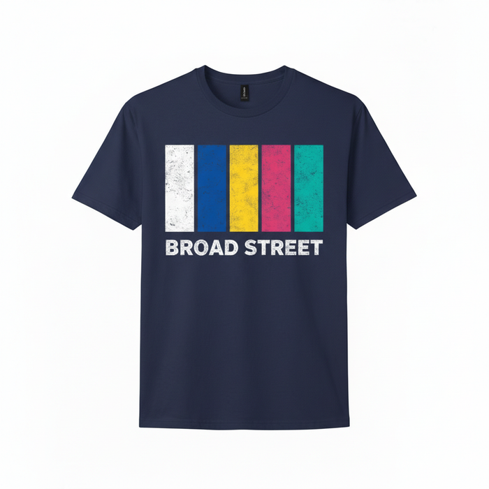Broad Street - T-Shirt - Colour Block Design