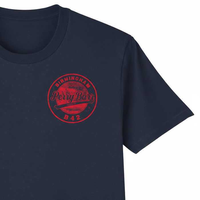 Perry Barr - T-Shirt - B42 Vintage Stamp Design