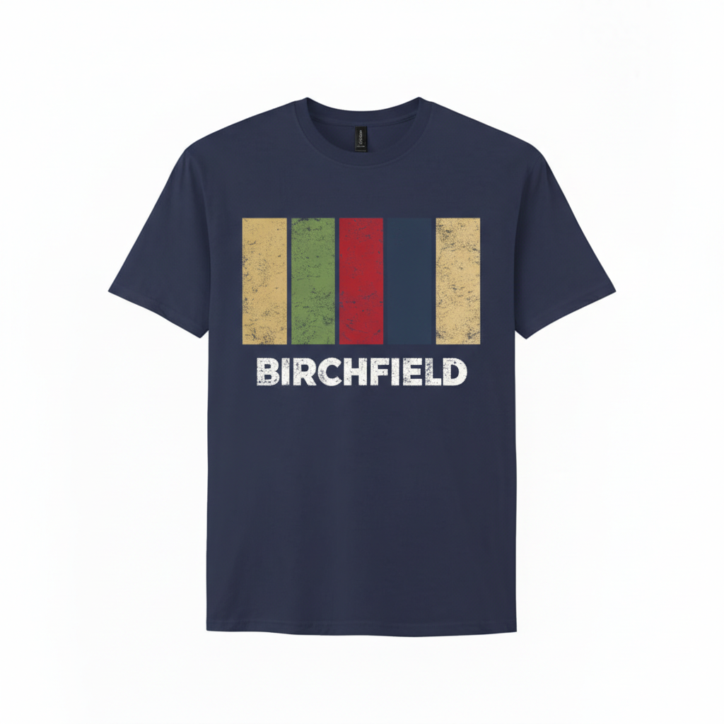 Birchfield - T-Shirt - Colour Block Design