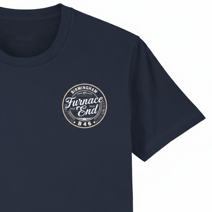 Furnace End - T-Shirt - B46 Vintage Stamp Design