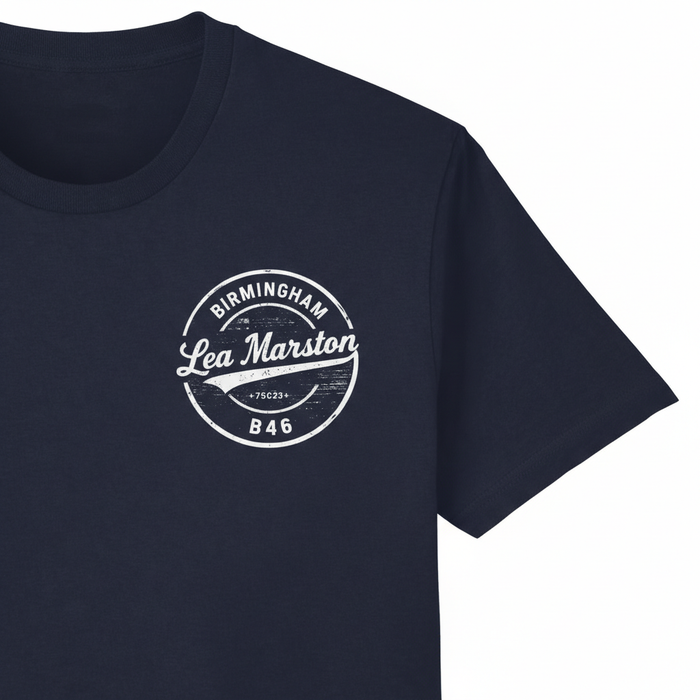 Lea Marston - T-Shirt - B46 Vintage Stamp Design