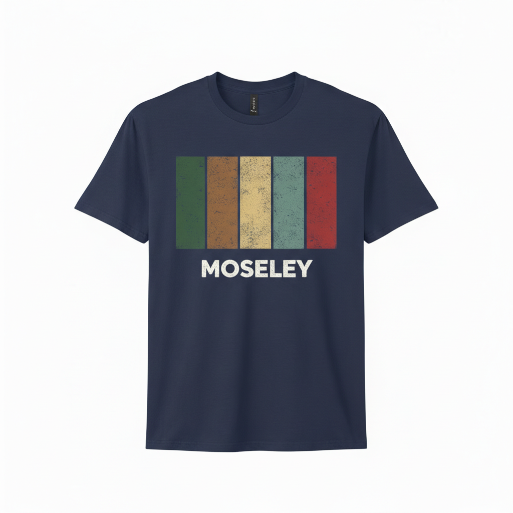 Moseley - T-Shirt - Colour Block Design