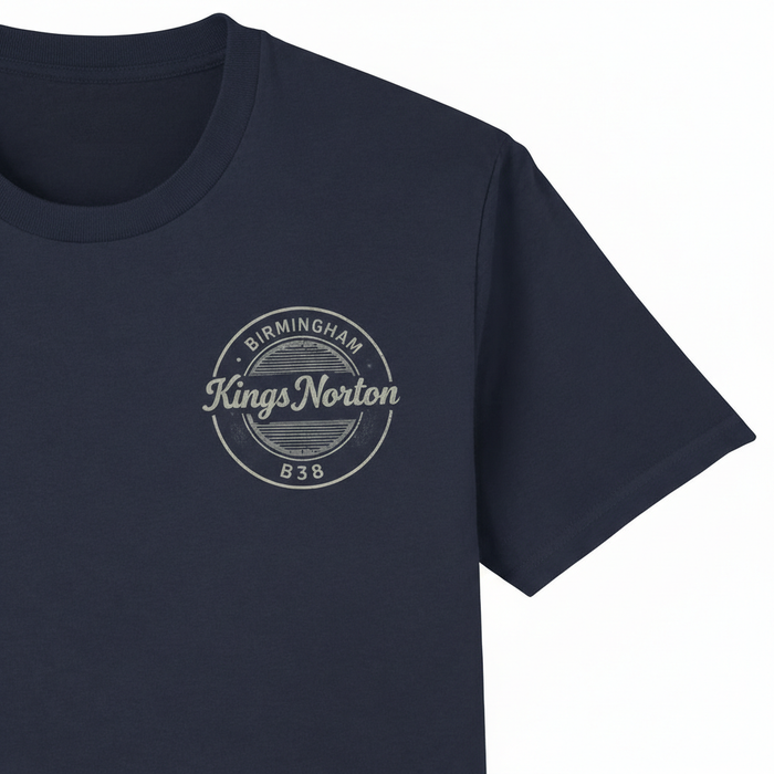 Kings Norton - T-Shirt - B38 Vintage Stamp Design
