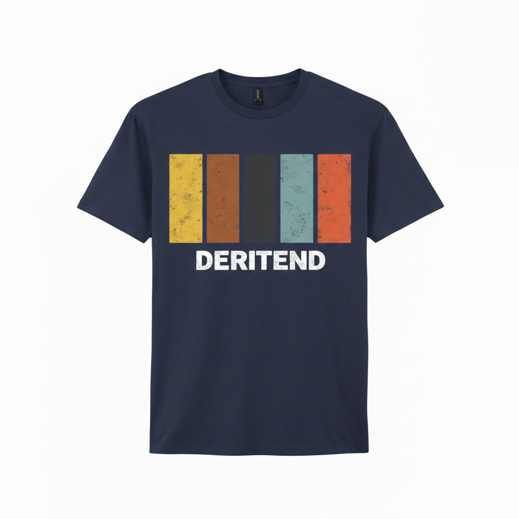 Deritend - T-Shirt - Colour Block Design