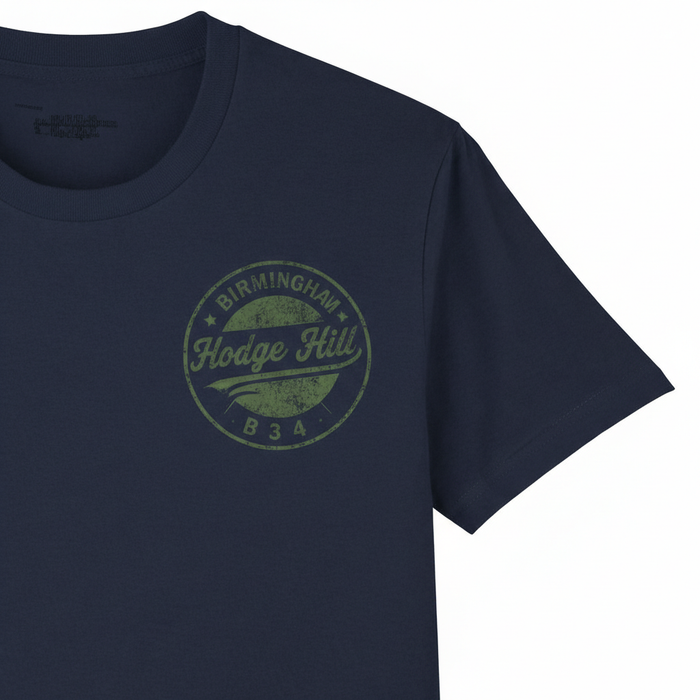 Hodge Hill - T-Shirt - B20 Vintage Stamp Design