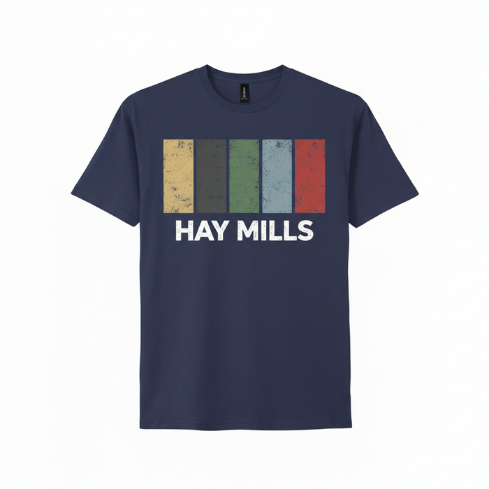 Hay Mills - T-Shirt - Colour Block Design