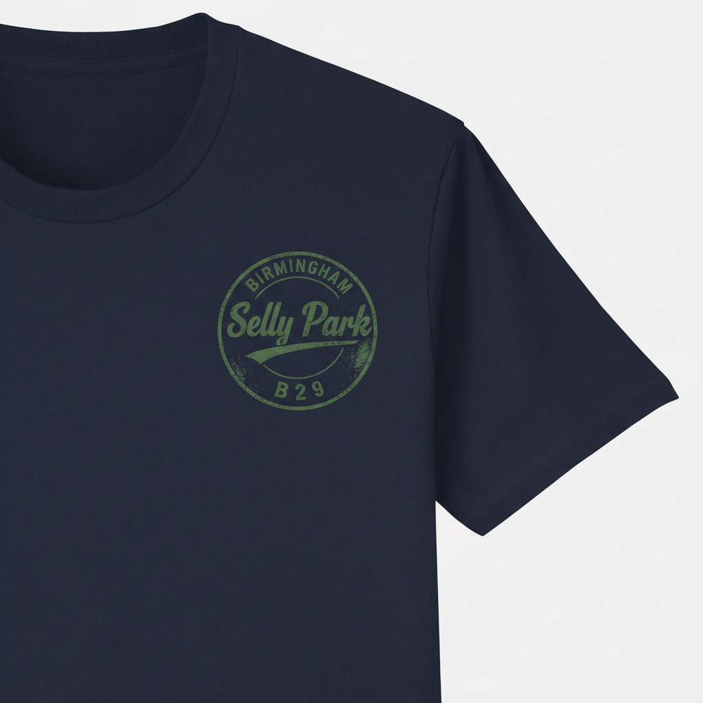 Selly Park - T-Shirt - B29 Vintage Stamp Design
