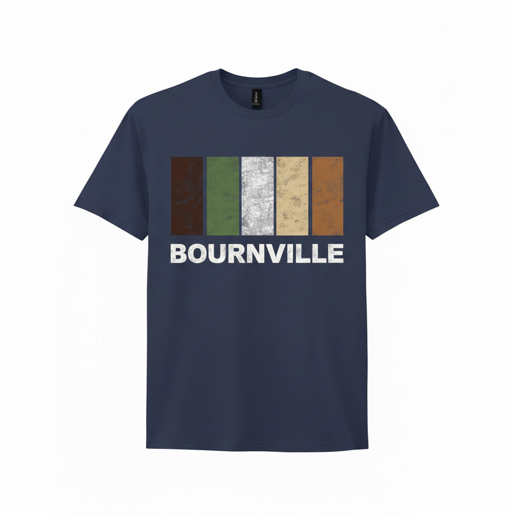 Bournville - T-Shirt - Colour Block Design
