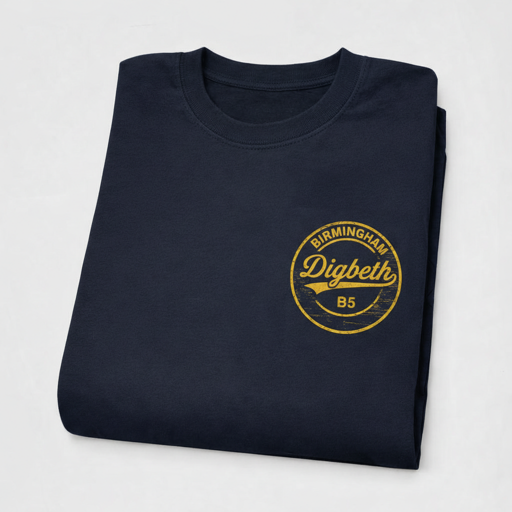 Digbeth - T-Shirt - B5 Vintage Stamp Design