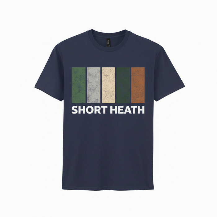 Short Heath - T-Shirt - Colour Block Design