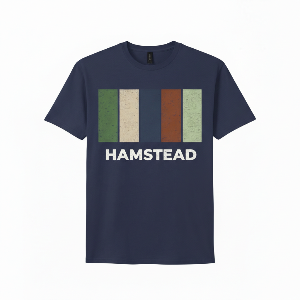 Hamstead - T-Shirt - Colour Block Design
