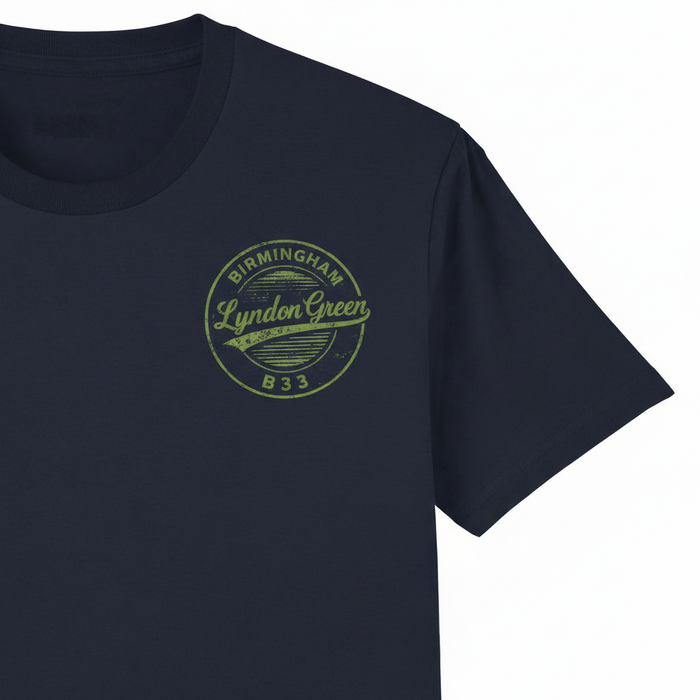 Lyndon Green - T-Shirt - B33 Vintage Stamp Design