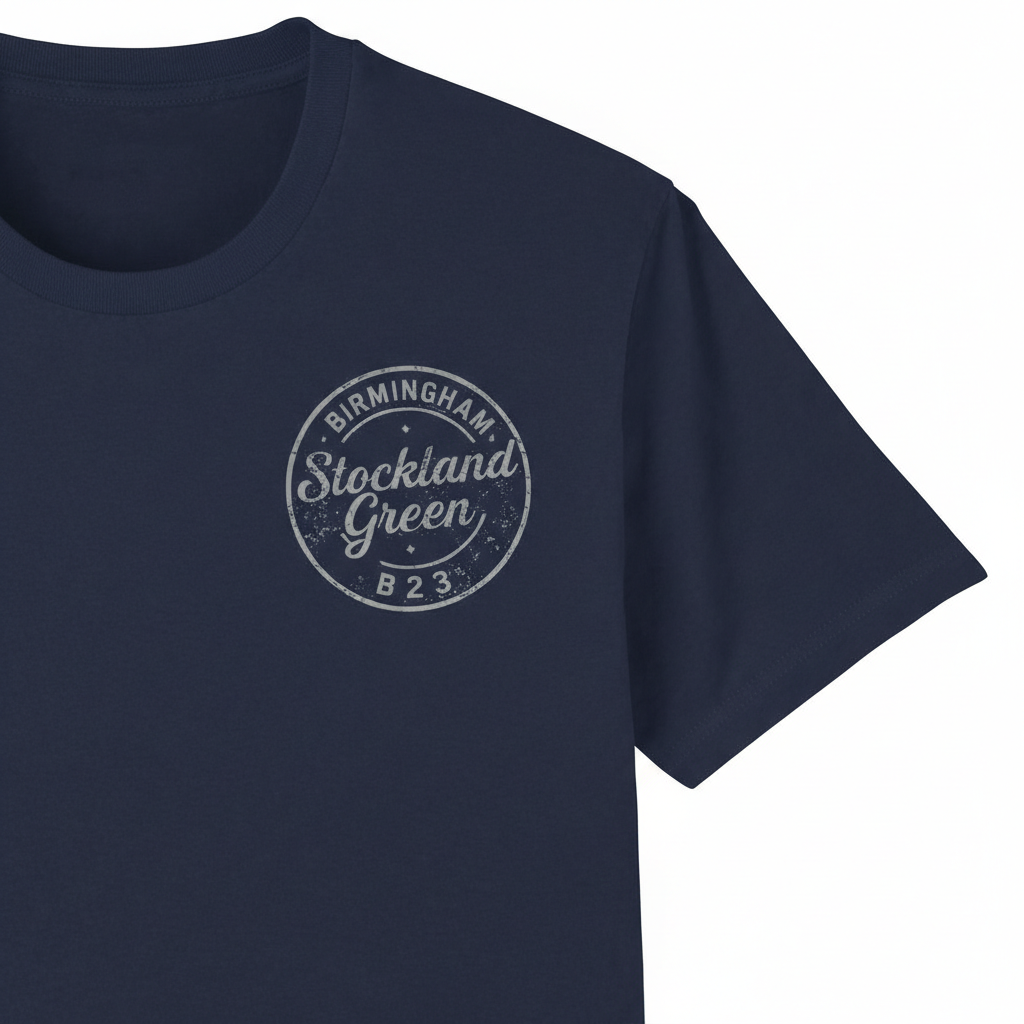 Stockland Green - T-Shirt - B23 Vintage Stamp Design
