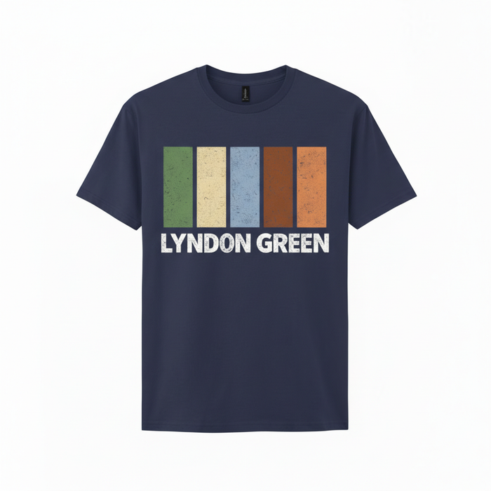 Lyndon Green - T-Shirt - Colour Block Design