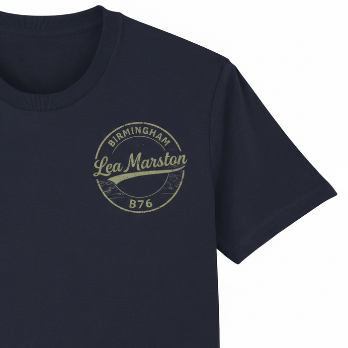 Lea Marston - T-Shirt - B76 Vintage Stamp Design