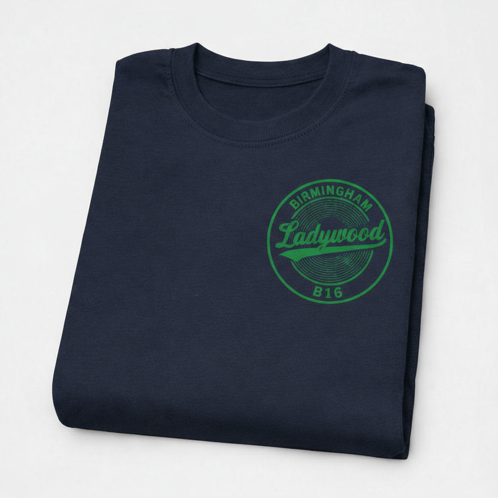 Ladywood - T-Shirt - B16 Vintage Stamp Design