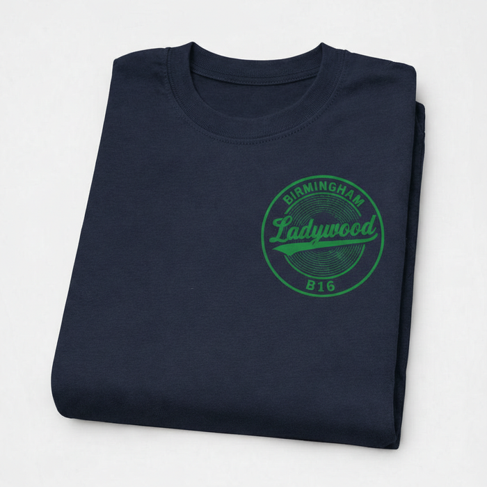 Ladywood - T-Shirt - B16 Vintage Stamp Design