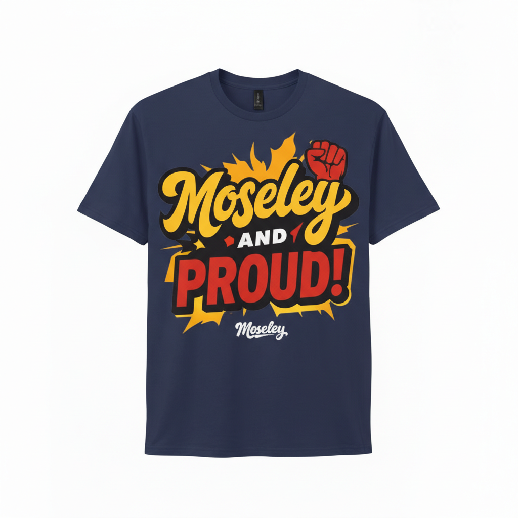 Moseley - T-Shirt - Loud Local Love Design