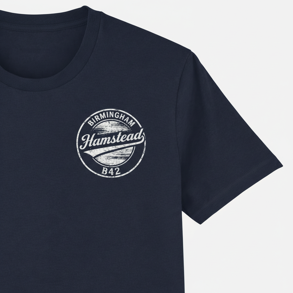 Hamstead - T-Shirt - B42 Vintage Stamp Design