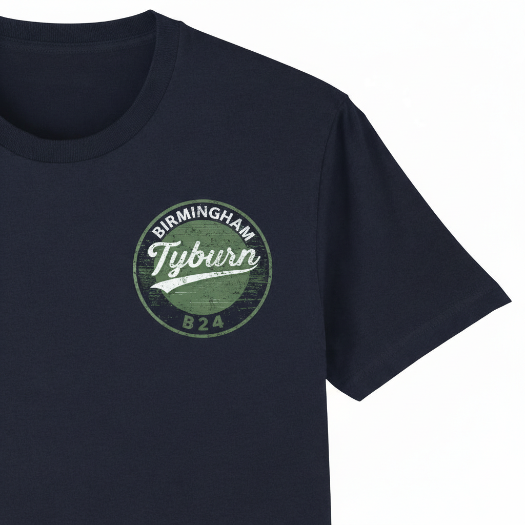 Tyburn - T-Shirt - B24 Vintage Stamp Design