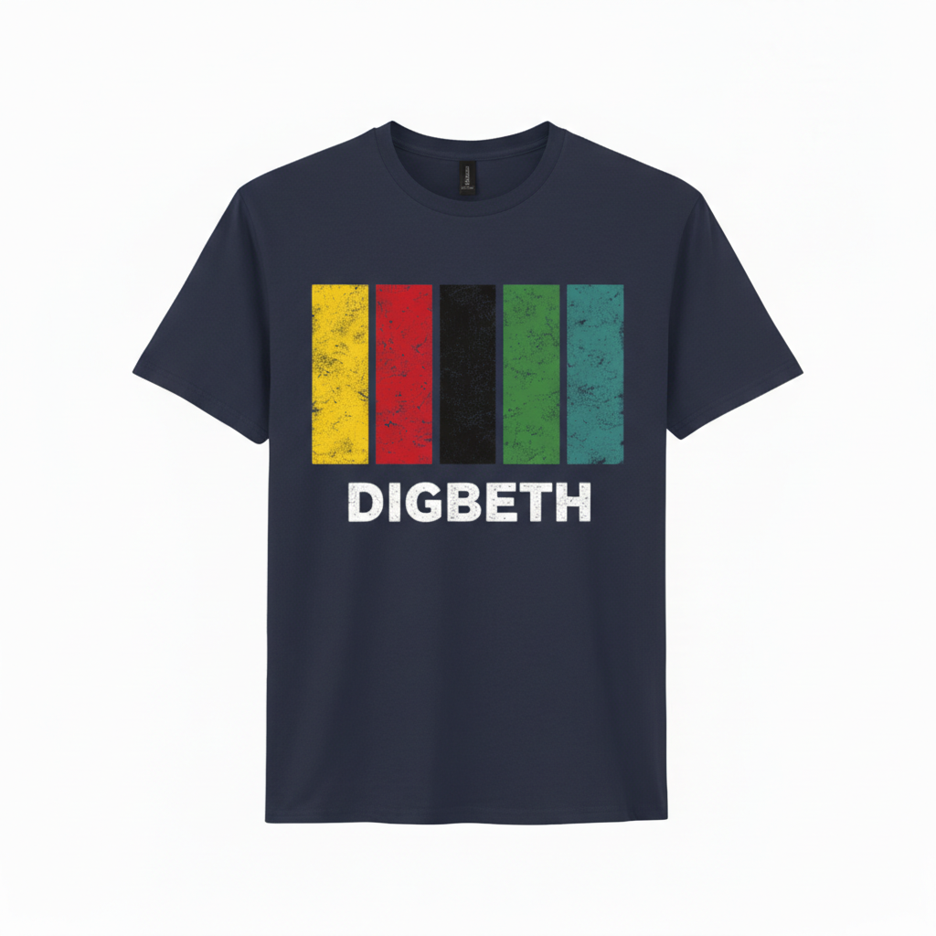 Digbeth - T-Shirt - Colour Block Design