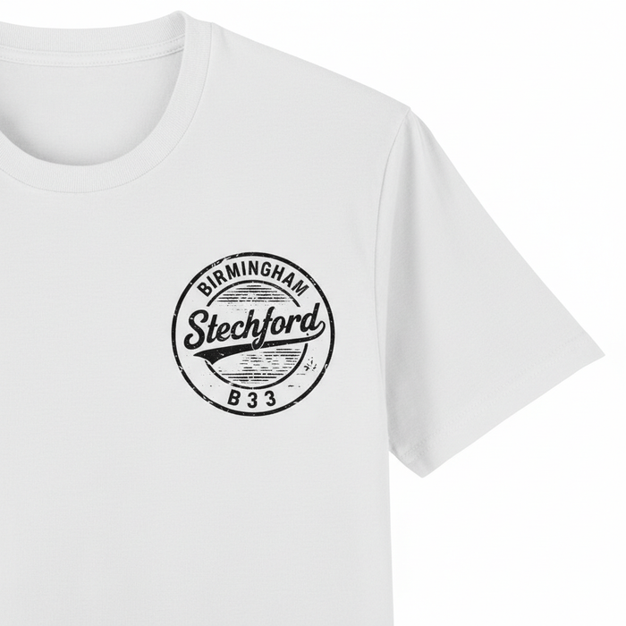 Stechford - T-Shirt - B33 Vintage Stamp Design