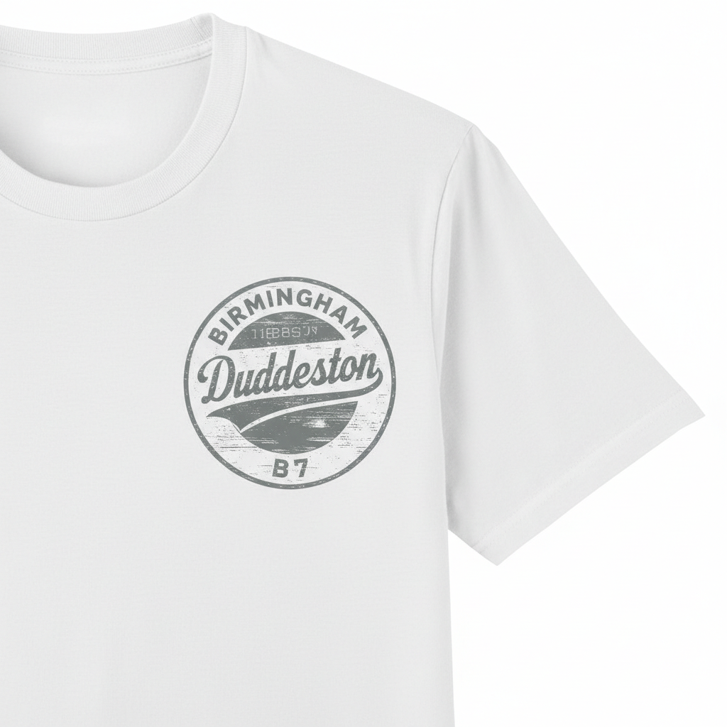 Duddeston - T-Shirt - B7 Vintage Stamp Design
