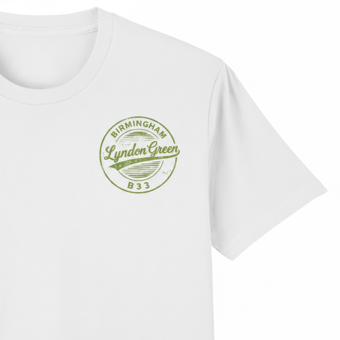 Lyndon Green - T-Shirt - B33 Vintage Stamp Design