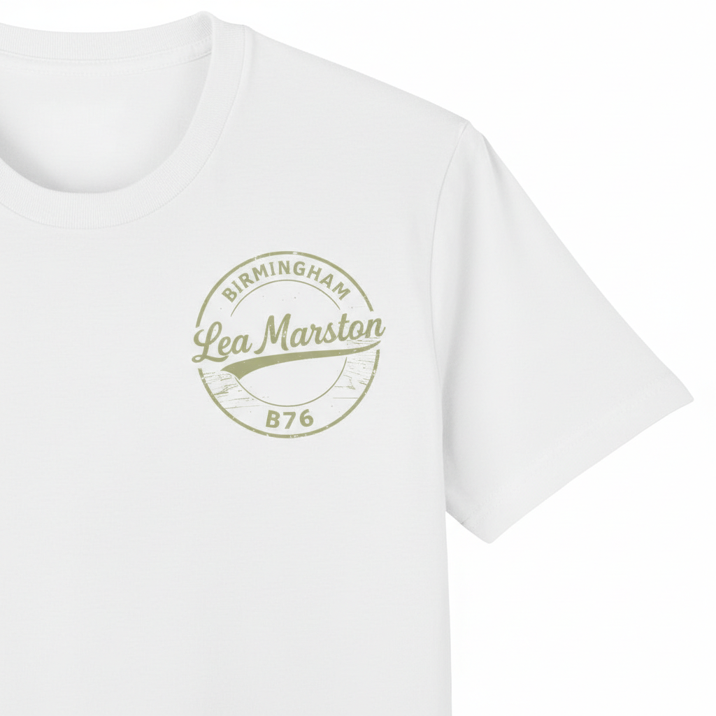 Lea Marston - T-Shirt - B76 Vintage Stamp Design
