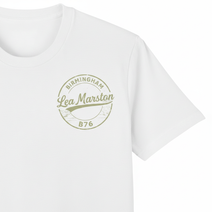 Lea Marston - T-Shirt - B76 Vintage Stamp Design