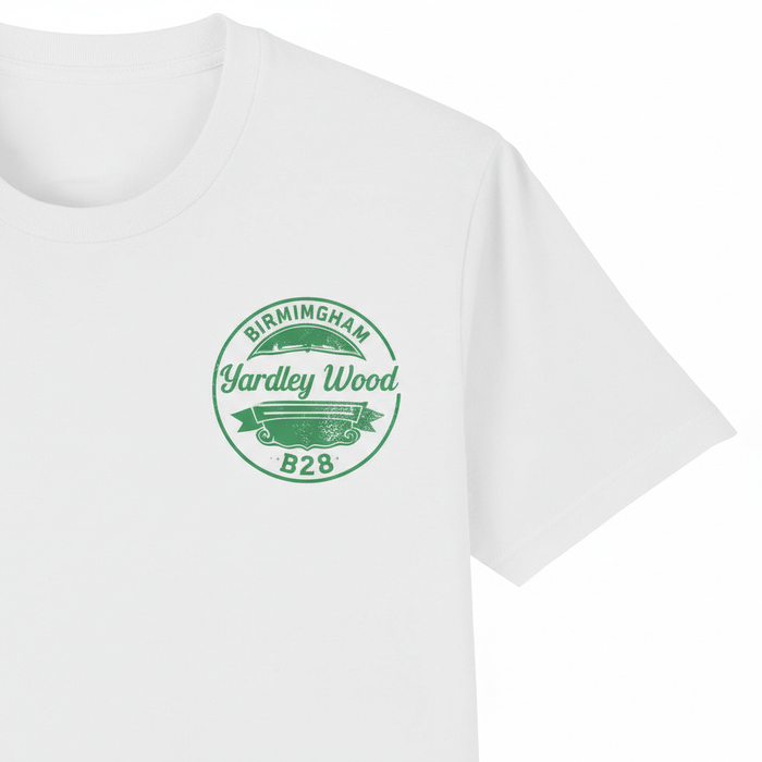 Yardley Wood - T-Shirt - B28 Vintage Stamp Design