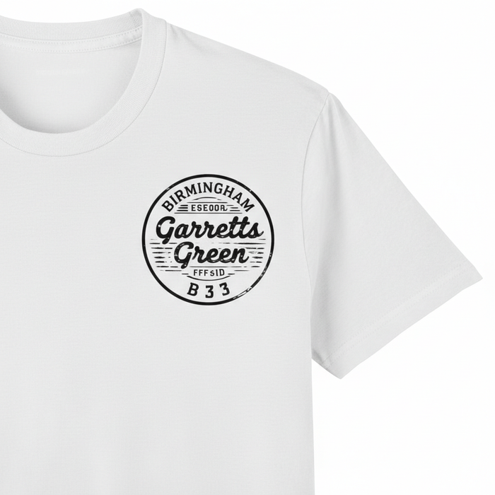 Garretts Green - T-Shirt - B33 Vintage Stamp Design