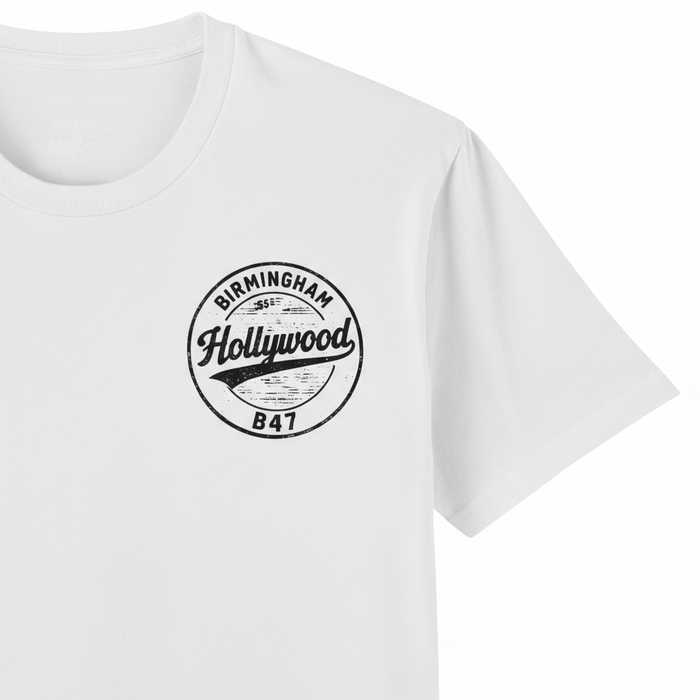 Hollywood - T-Shirt - B47 Vintage Stamp Design