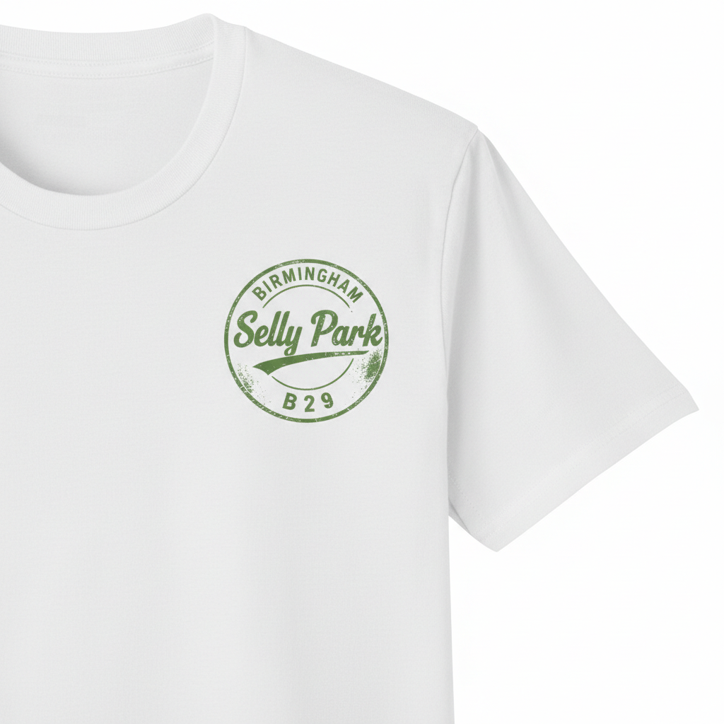 Selly Park - T-Shirt - B29 Vintage Stamp Design