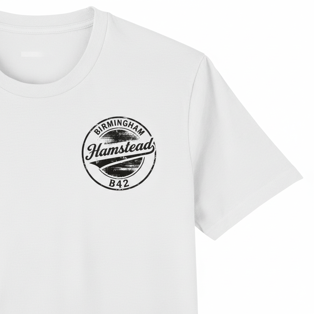 Hamstead - T-Shirt - B42 Vintage Stamp Design