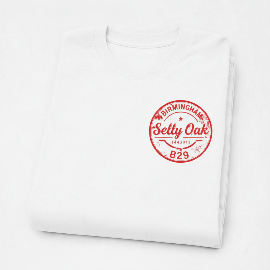 Selly Oak - T-Shirt - B29 Vintage Stamp Design