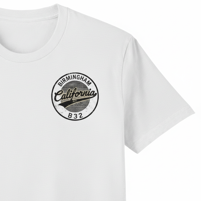 California - T-Shirt - B32 Vintage Stamp Design