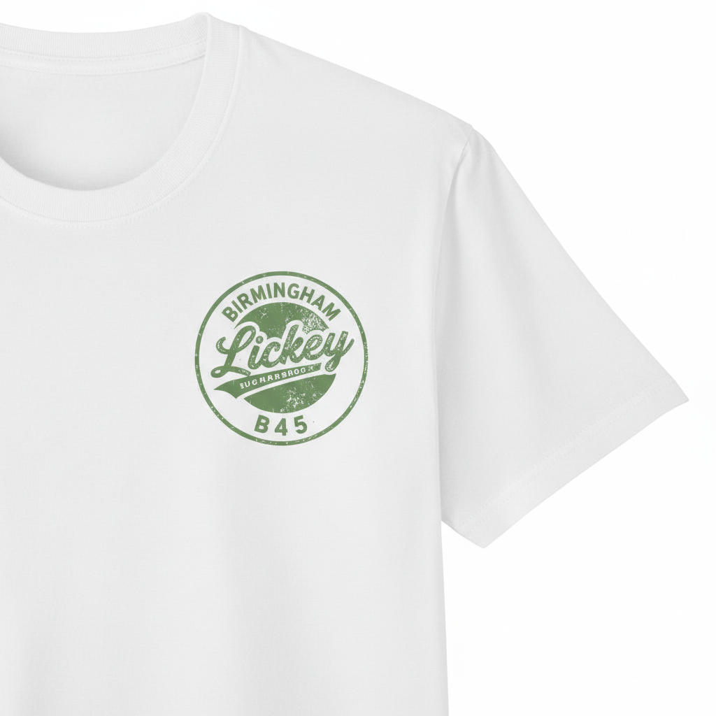 Lickey - T-Shirt - B45 Vintage Stamp Design