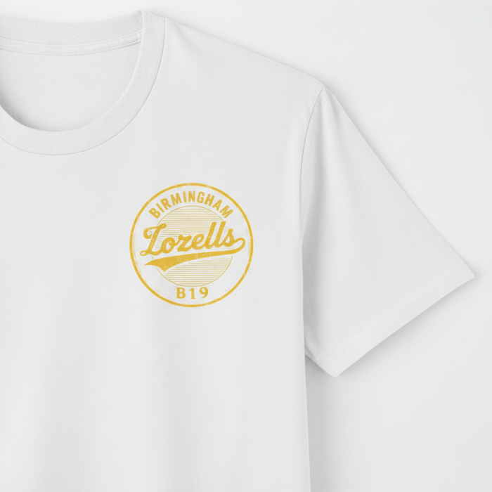 Lozells - T-Shirt - B19 Vintage Stamp Design