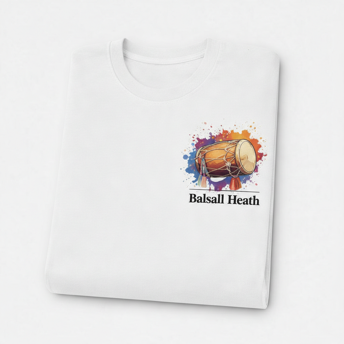 Balsall Heath - T-Shirt - Colour Splash Design - Dohl Drum