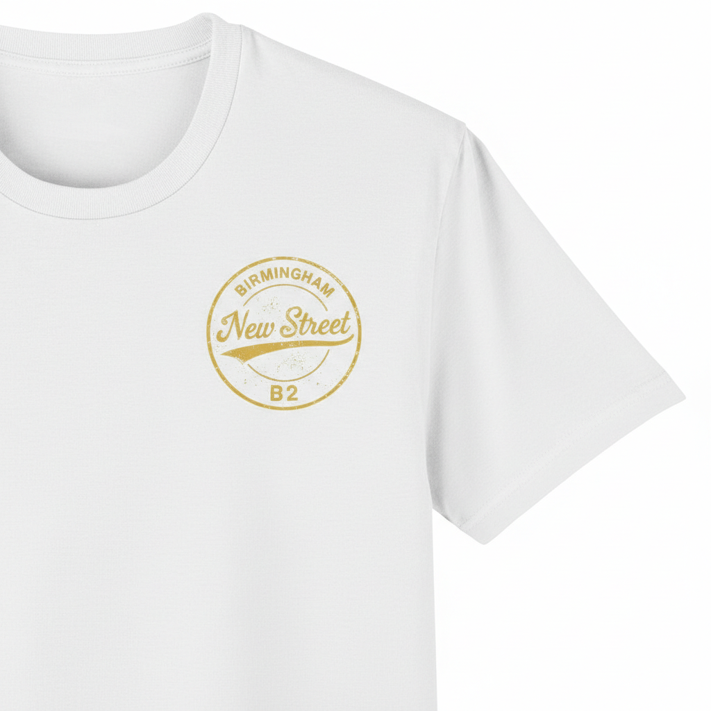 New Street - T-Shirt - B2 Vintage Stamp Design